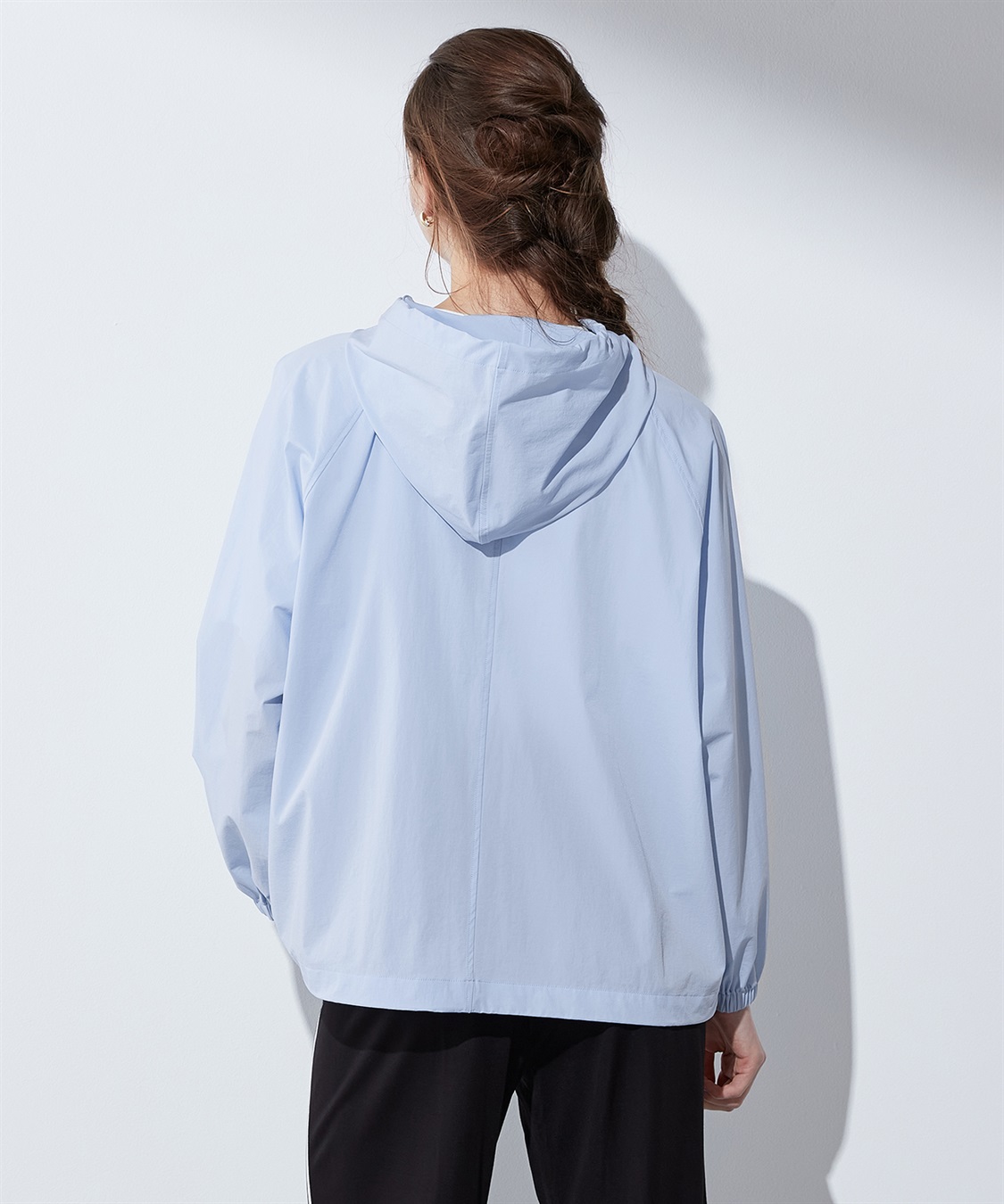 allahalolic フード付きウェア M 青 メンズ タフタ フード付き マウンテン ジャケット通販 [1604-51405