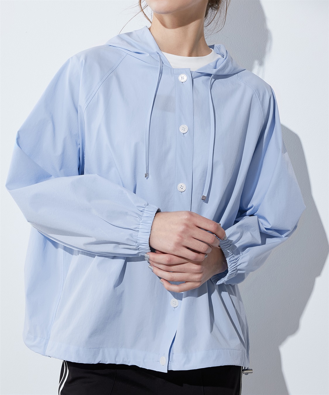 LE SOUK HOLIDAY 【接触冷感】フードシャツ_sub_5