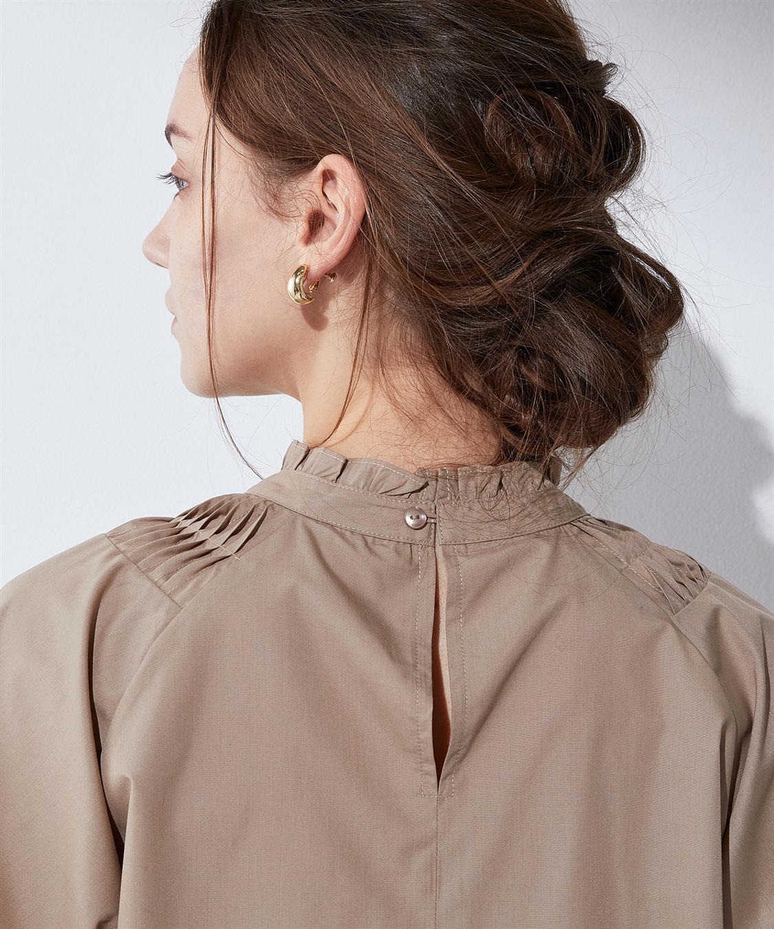 LE SOUK HOLIDAY タックデザインブラウス_sub_6