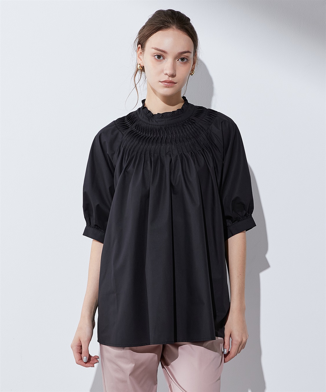 LE SOUK HOLIDAY タックデザインブラウス_sub_16