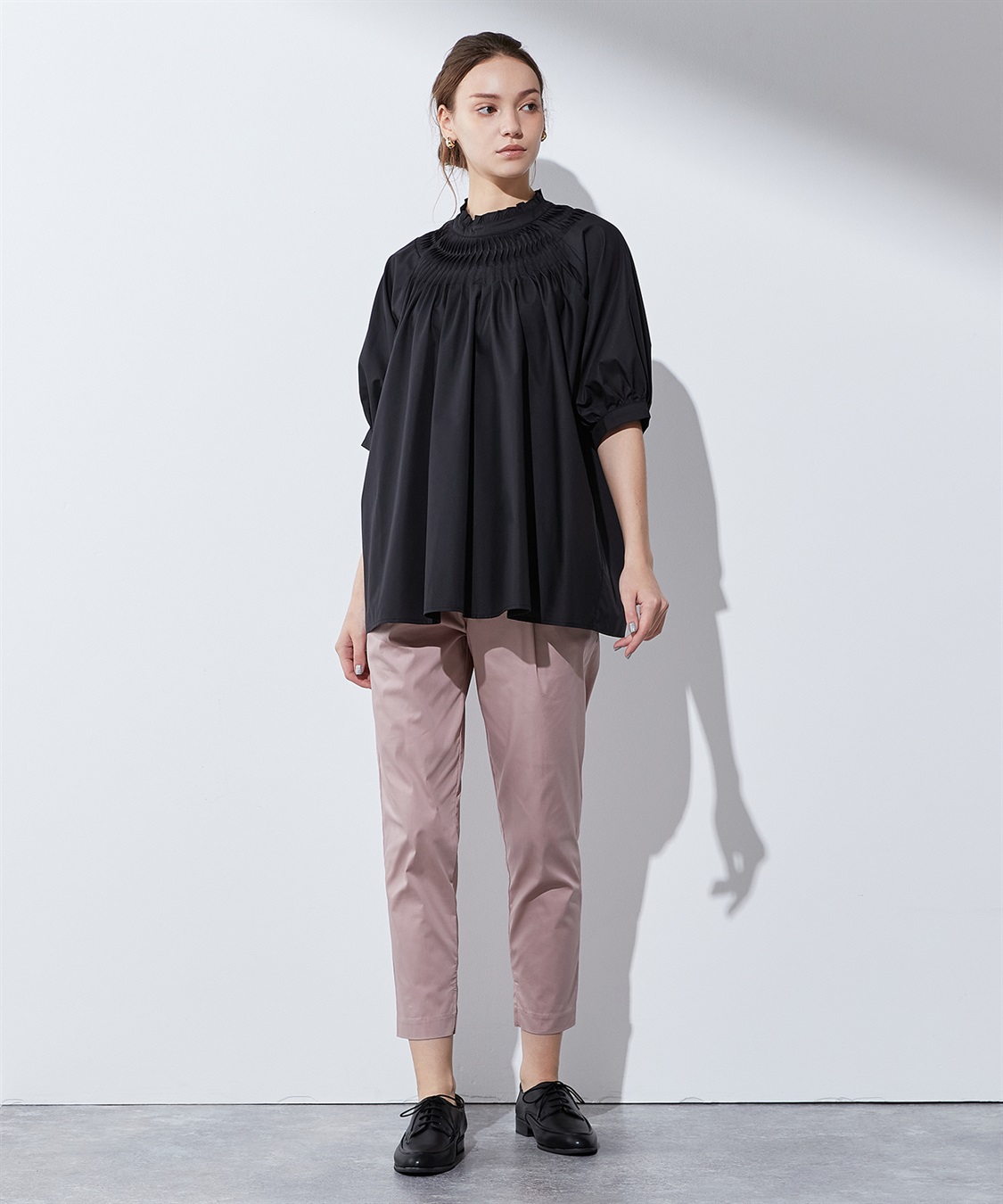 LE SOUK HOLIDAY タックデザインブラウス_sub_18