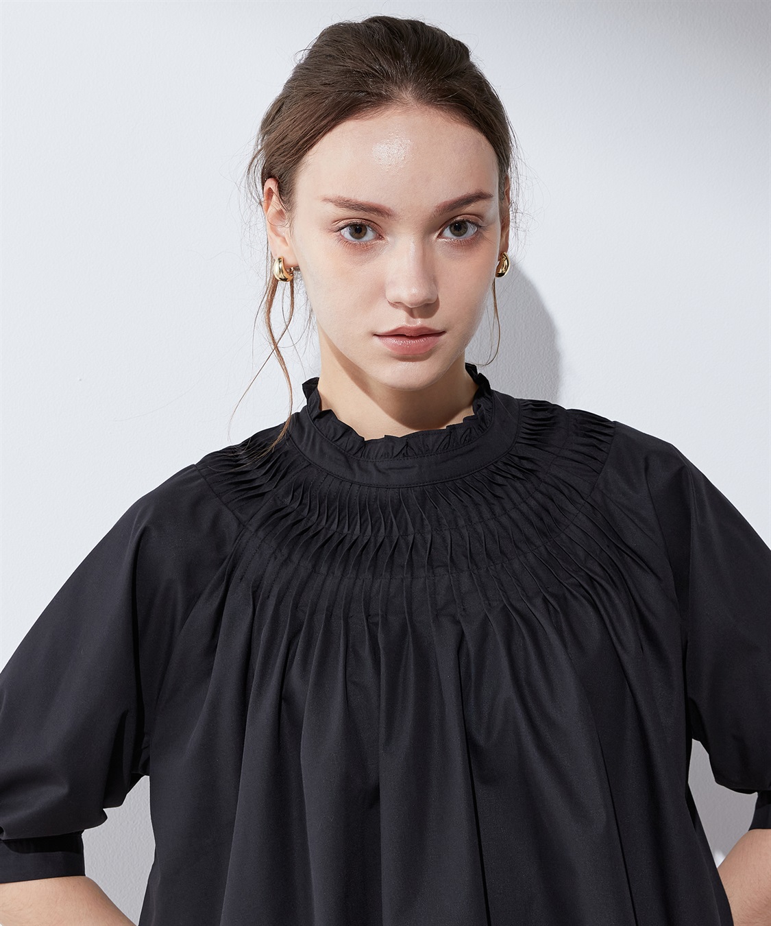 LE SOUK HOLIDAY タックデザインブラウス_sub_19