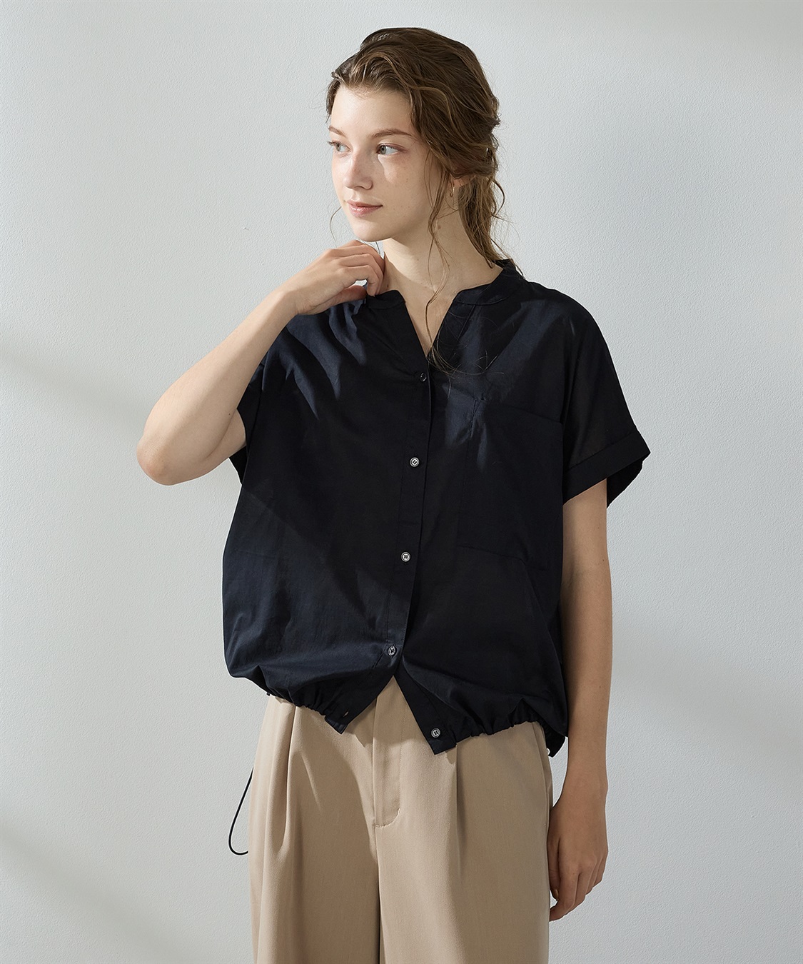 LE SOUK HOLIDAY スキッパーブラウス_sub_14