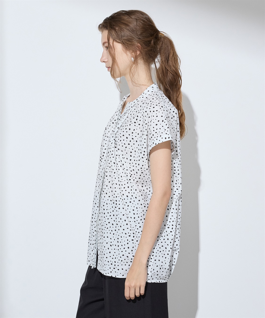 LE SOUK HOLIDAY タックドルマンブラウス_sub_1