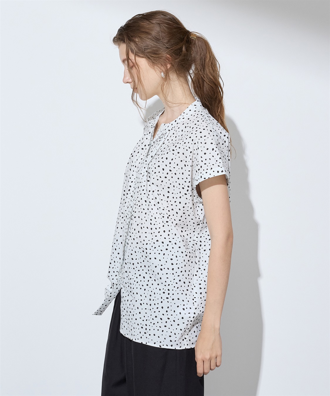 LE SOUK HOLIDAY タックドルマンブラウス_sub_2