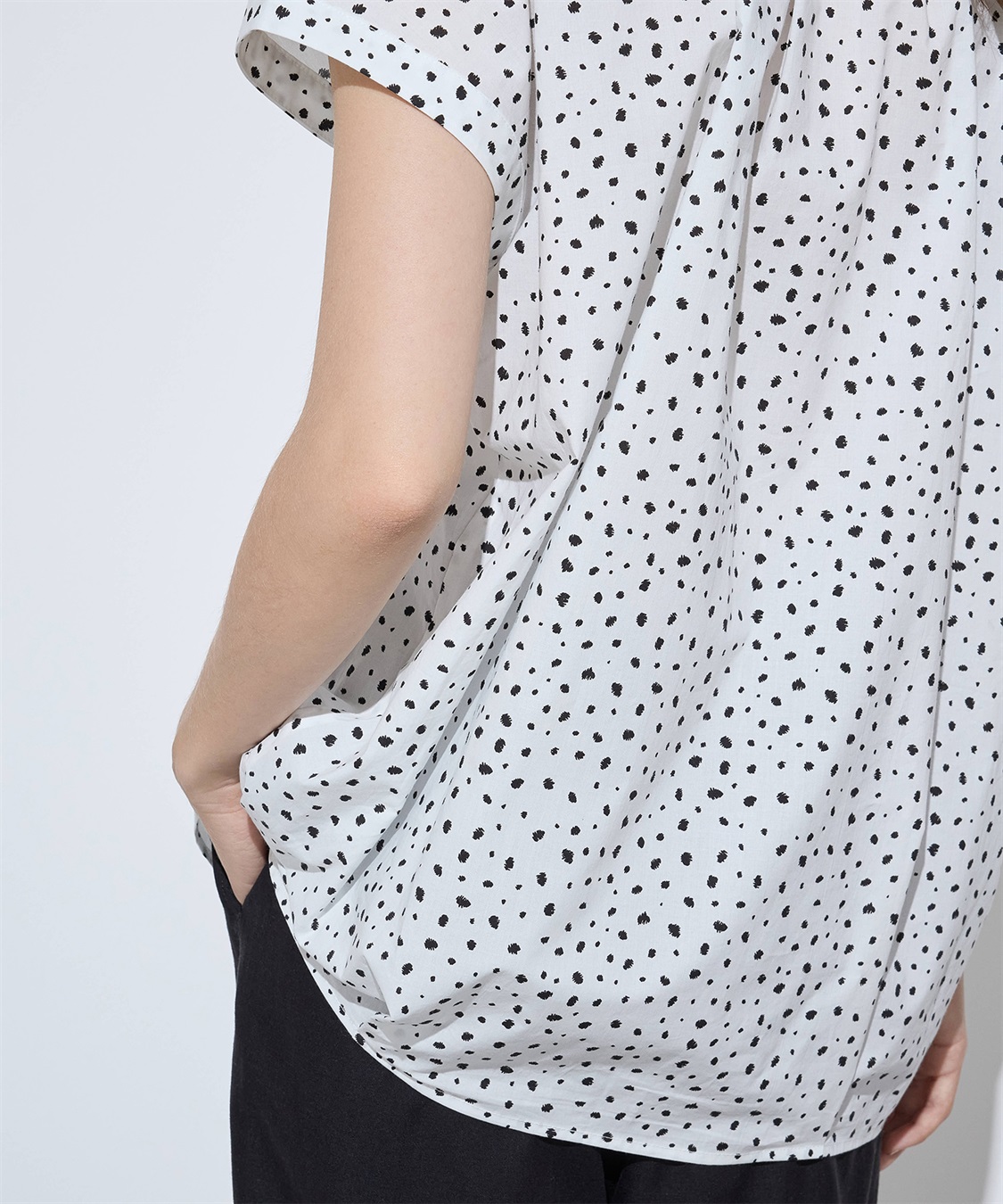 LE SOUK HOLIDAY タックドルマンブラウス_sub_6