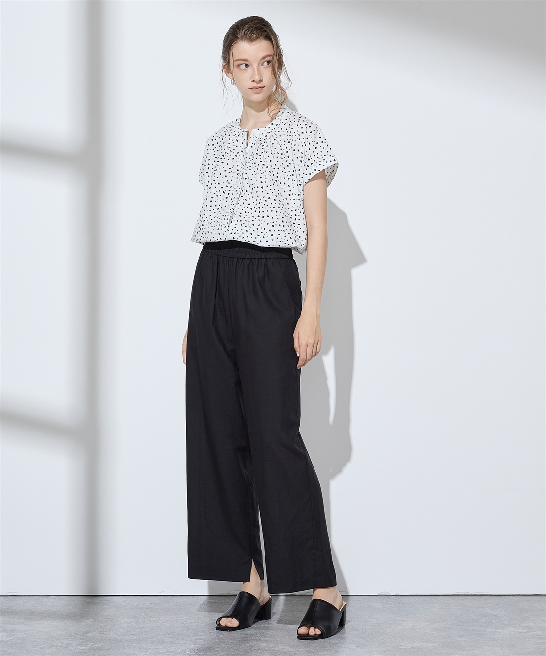 LE SOUK HOLIDAY タックドルマンブラウス_sub_8