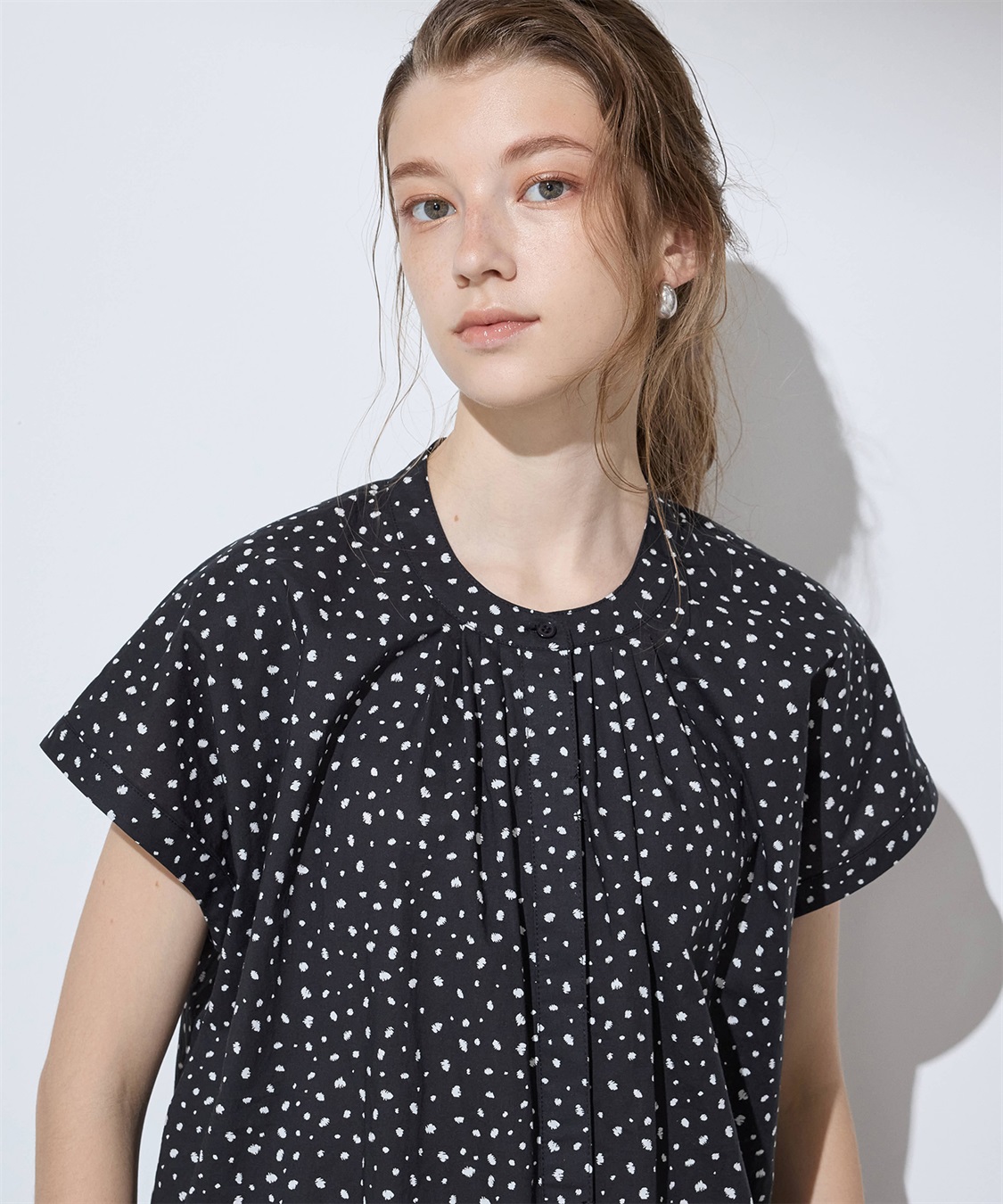 LE SOUK HOLIDAY タックドルマンブラウス_sub_10