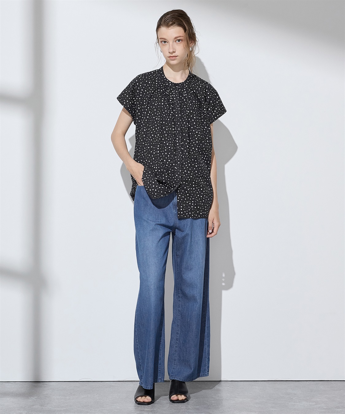 LE SOUK HOLIDAY タックドルマンブラウス_sub_12