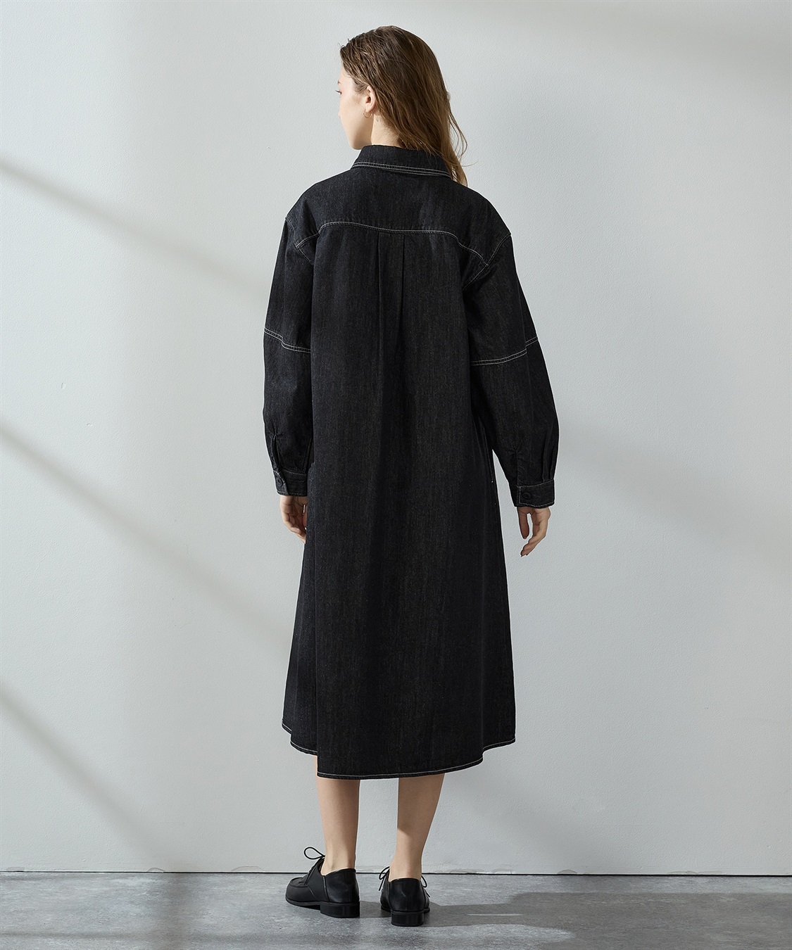 デニムシャツワンピース LE SOUK HOLIDAY｜クロスプラス公式通販サイト