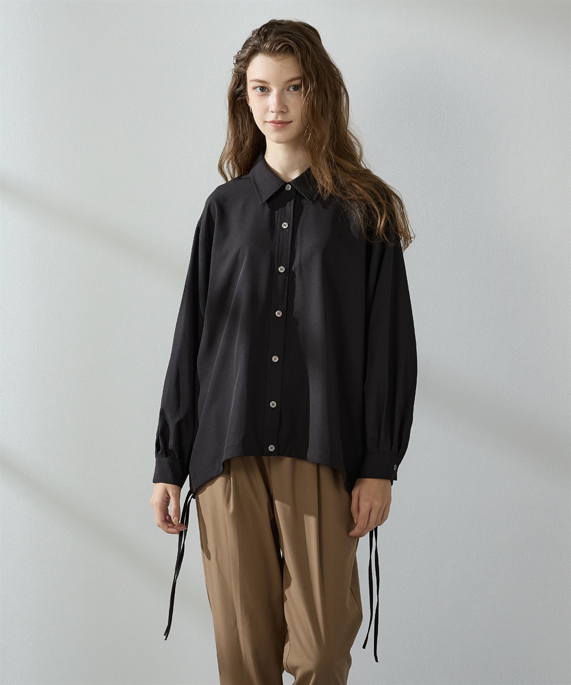 ドロストシャツブラウス LE SOUK HOLIDAY｜クロスプラス公式通販サイト