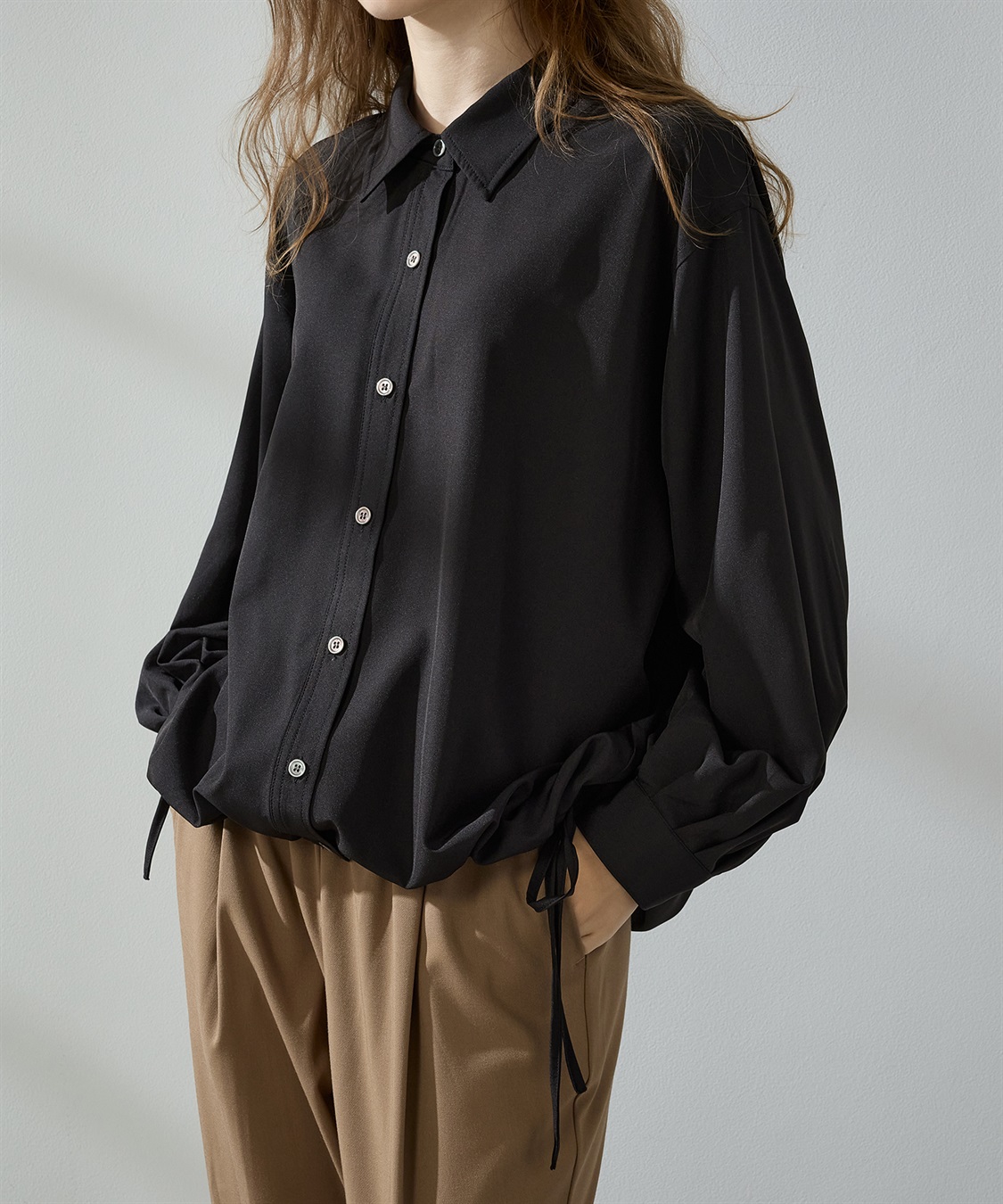 LE SOUK HOLIDAY ドロストシャツブラウス_sub_7