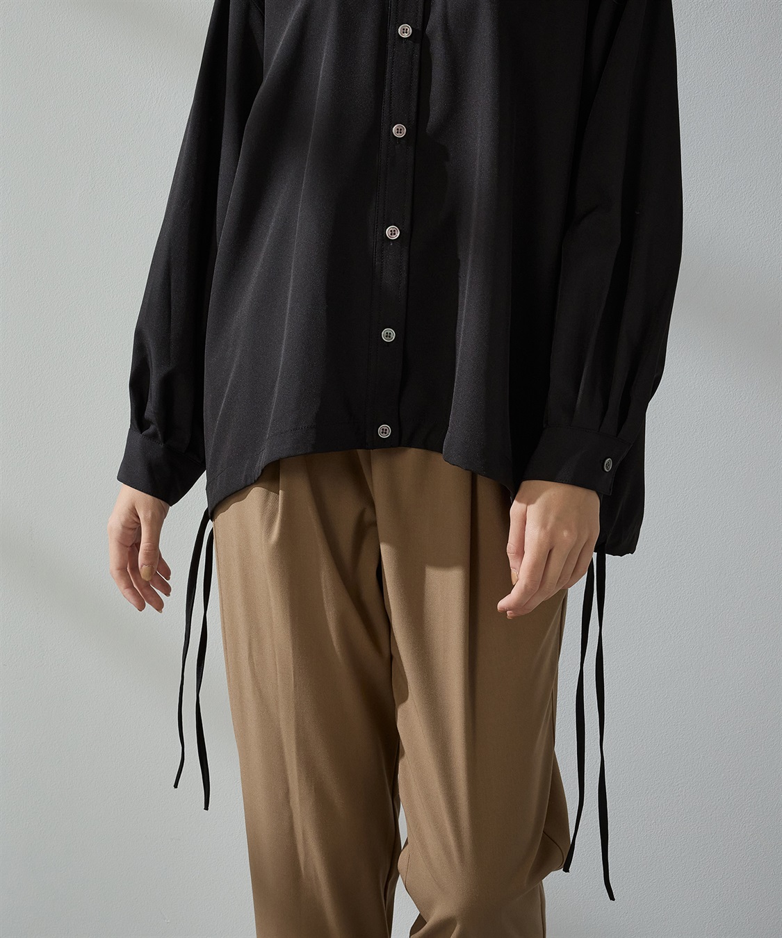 ドロストシャツブラウス LE SOUK HOLIDAY｜クロスプラス公式通販サイト