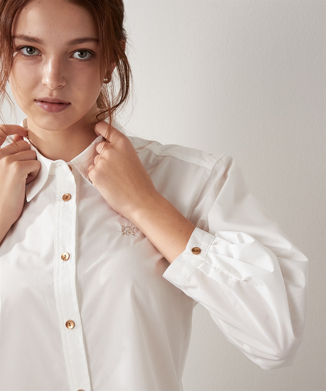 LE SOUK HOLIDAY ワンポイント刺繍シャツ_sub_6