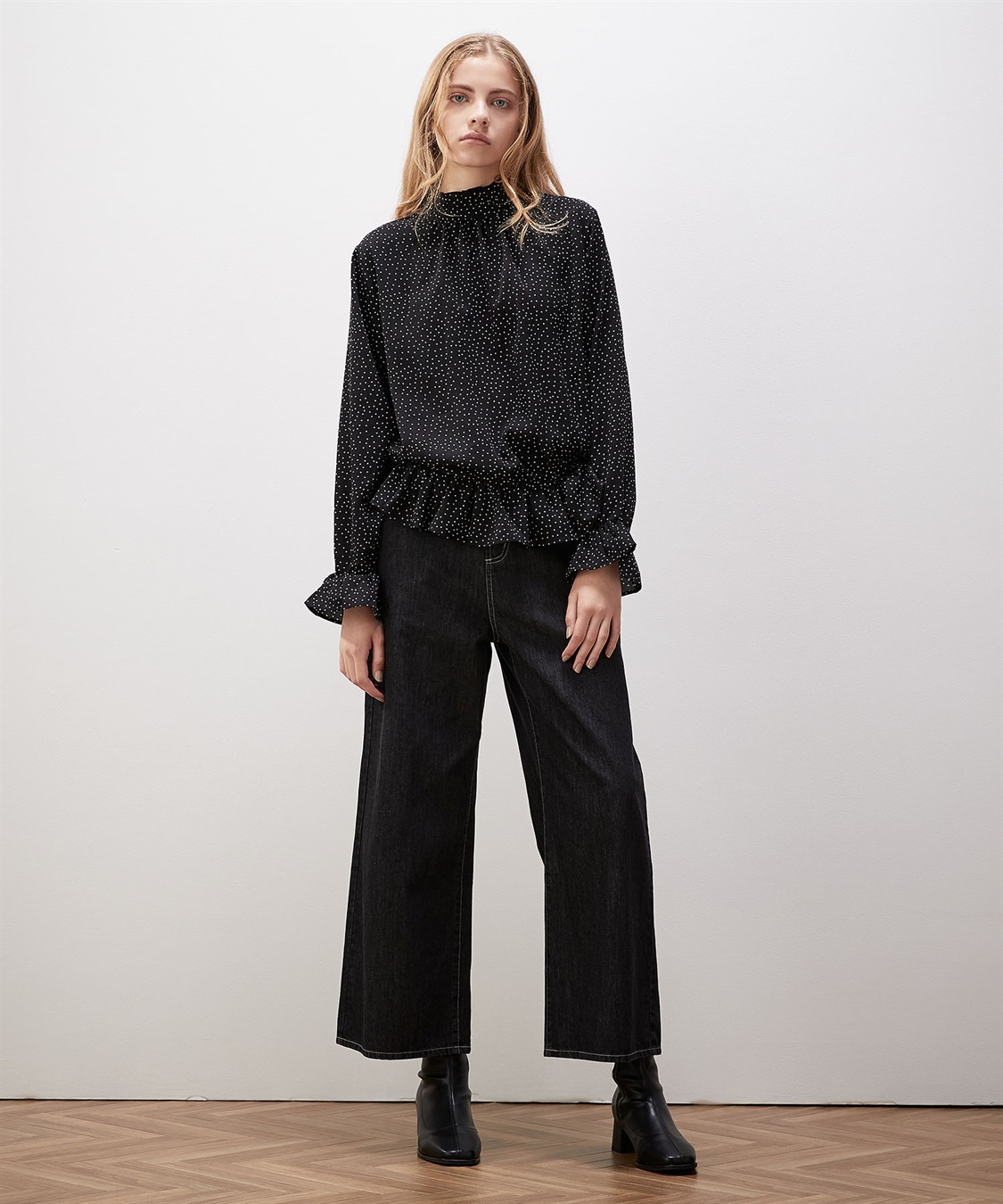 LE SOUK HOLIDAY ネックフリルブラウス_sub_19