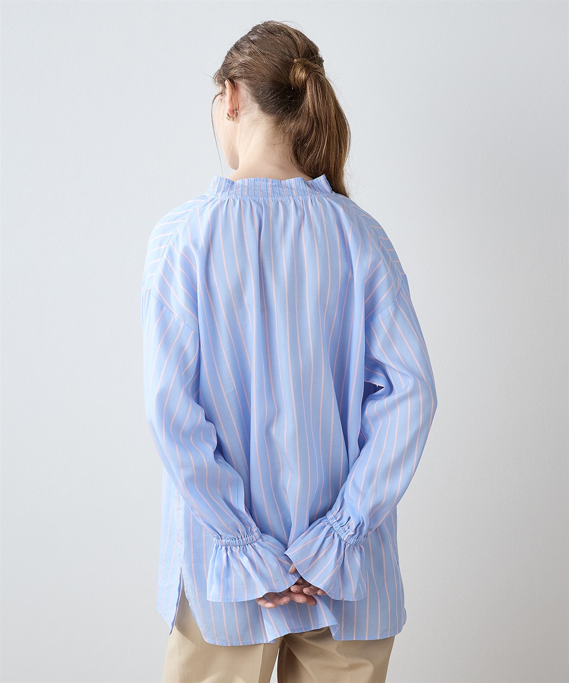 LE SOUK HOLIDAY フリルカラー ブラウス_sub_5