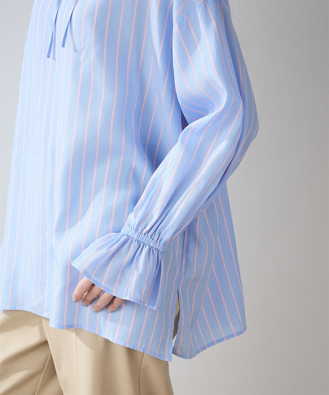 LE SOUK HOLIDAY フリルカラー ブラウス_sub_8