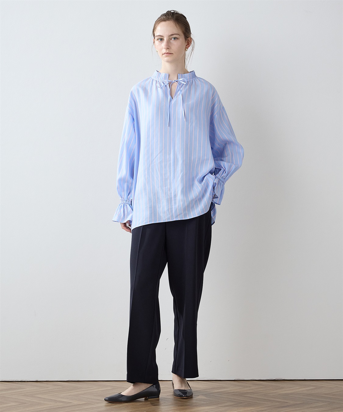 LE SOUK HOLIDAY フリルカラー ブラウス_sub_11