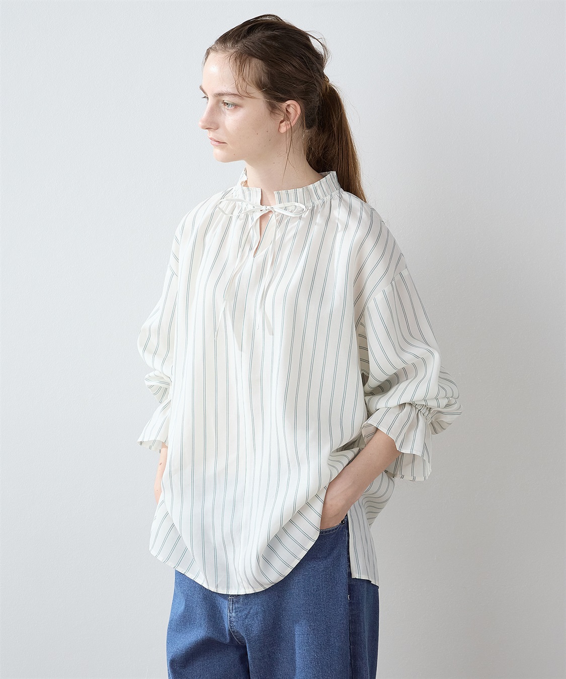 LE SOUK HOLIDAY フリルカラー ブラウス_sub_13