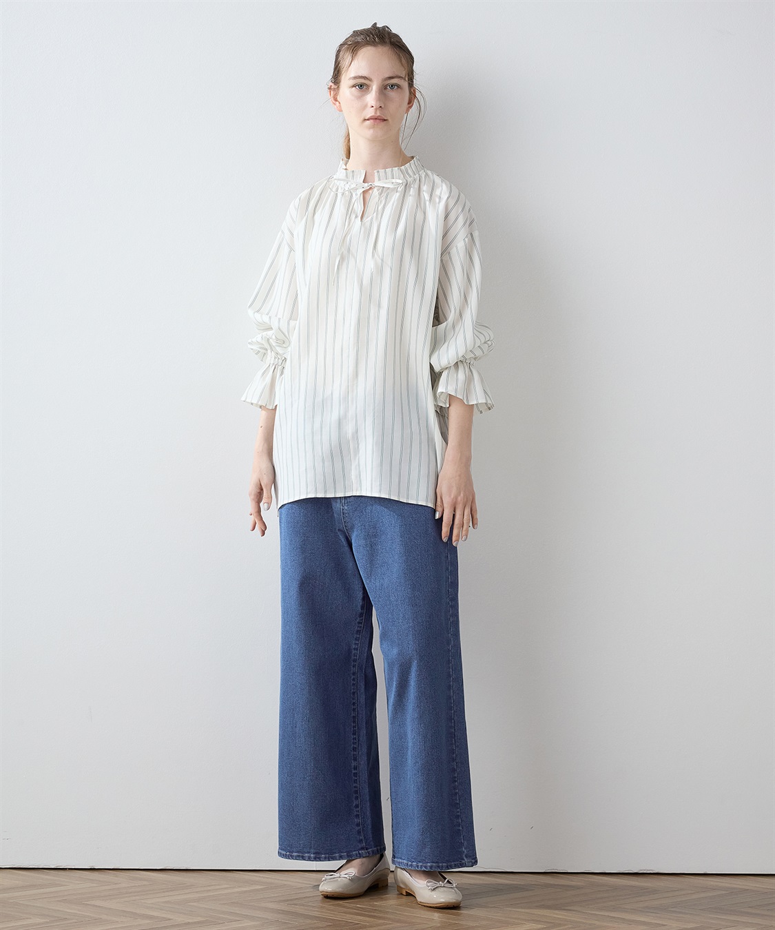 LE SOUK HOLIDAY フリルカラー ブラウス_sub_15
