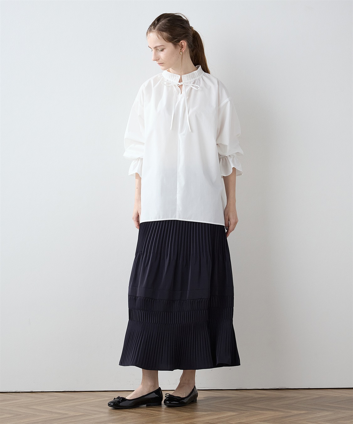LE SOUK HOLIDAY フリルカラー ブラウス_sub_20