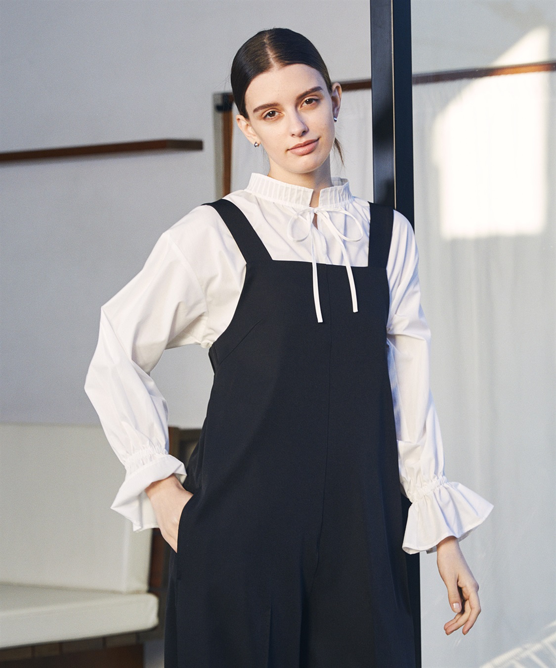 LE SOUK HOLIDAY フリルカラー ブラウス_sub_22