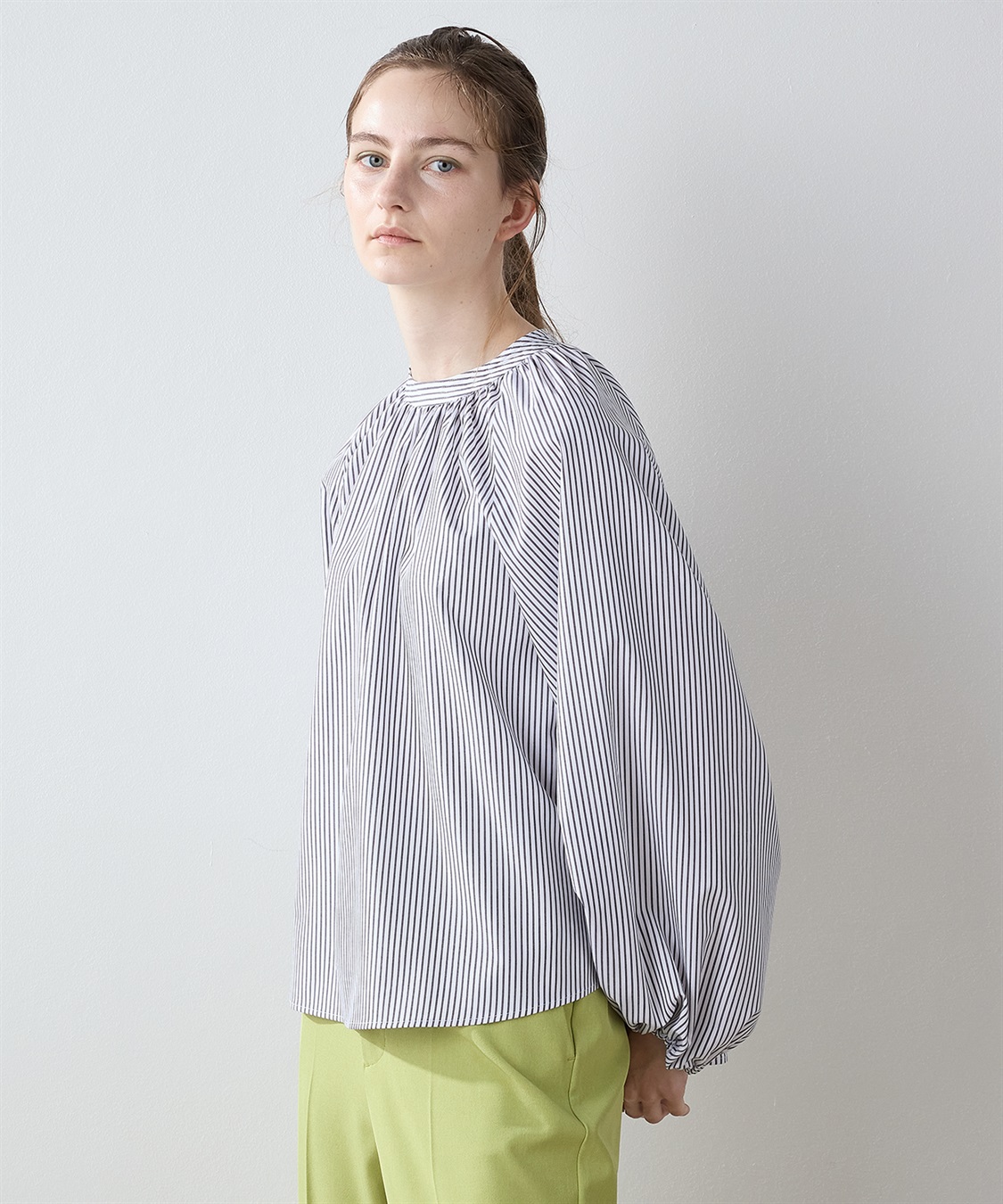 LE SOUK HOLIDAY ギャザーネック ブラウス_sub_13