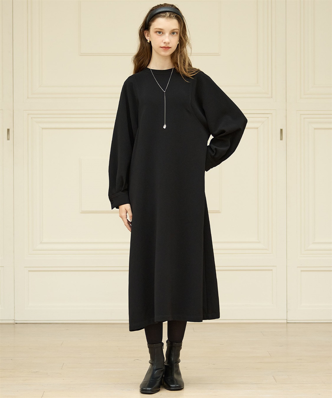 カットジョーゼット ワンピース LE SOUK HOLIDAY｜クロスプラス