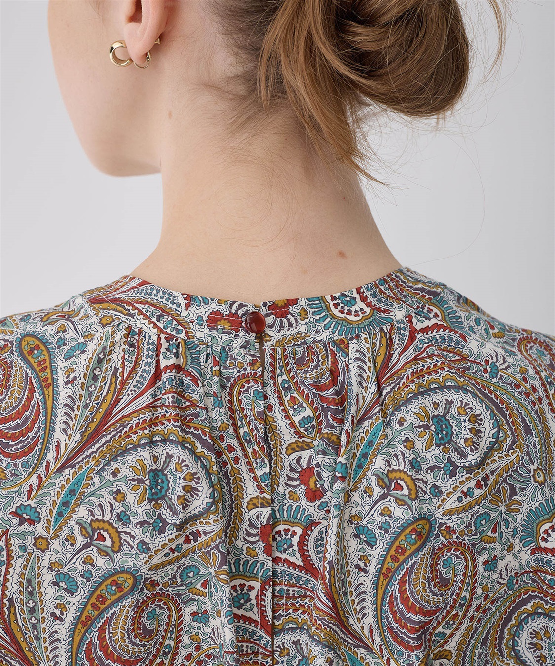 LE SOUK HOLIDAY リバティプリントブラウス_sub_12