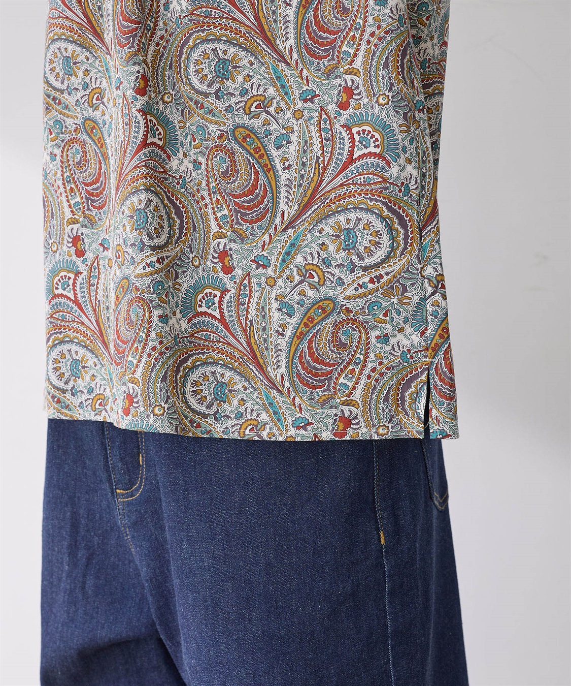 LE SOUK HOLIDAY リバティプリントブラウス_sub_15