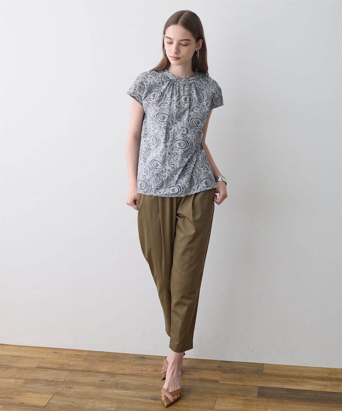 LE SOUK HOLIDAY リバティプリントブラウス_sub_16