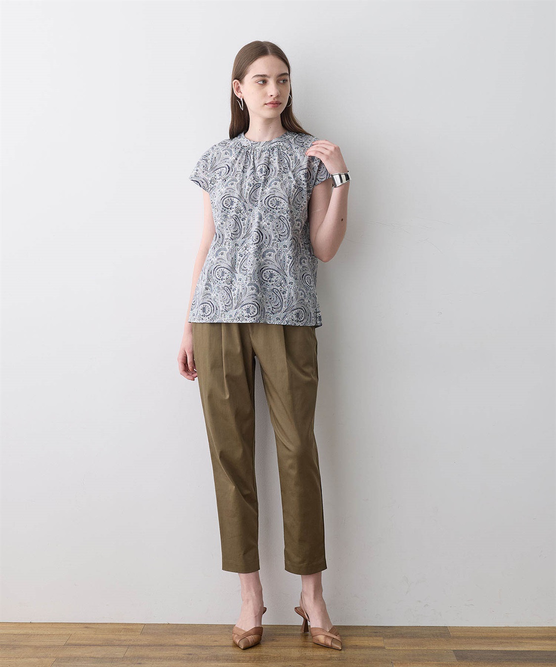 LE SOUK HOLIDAY リバティプリントブラウス_sub_17