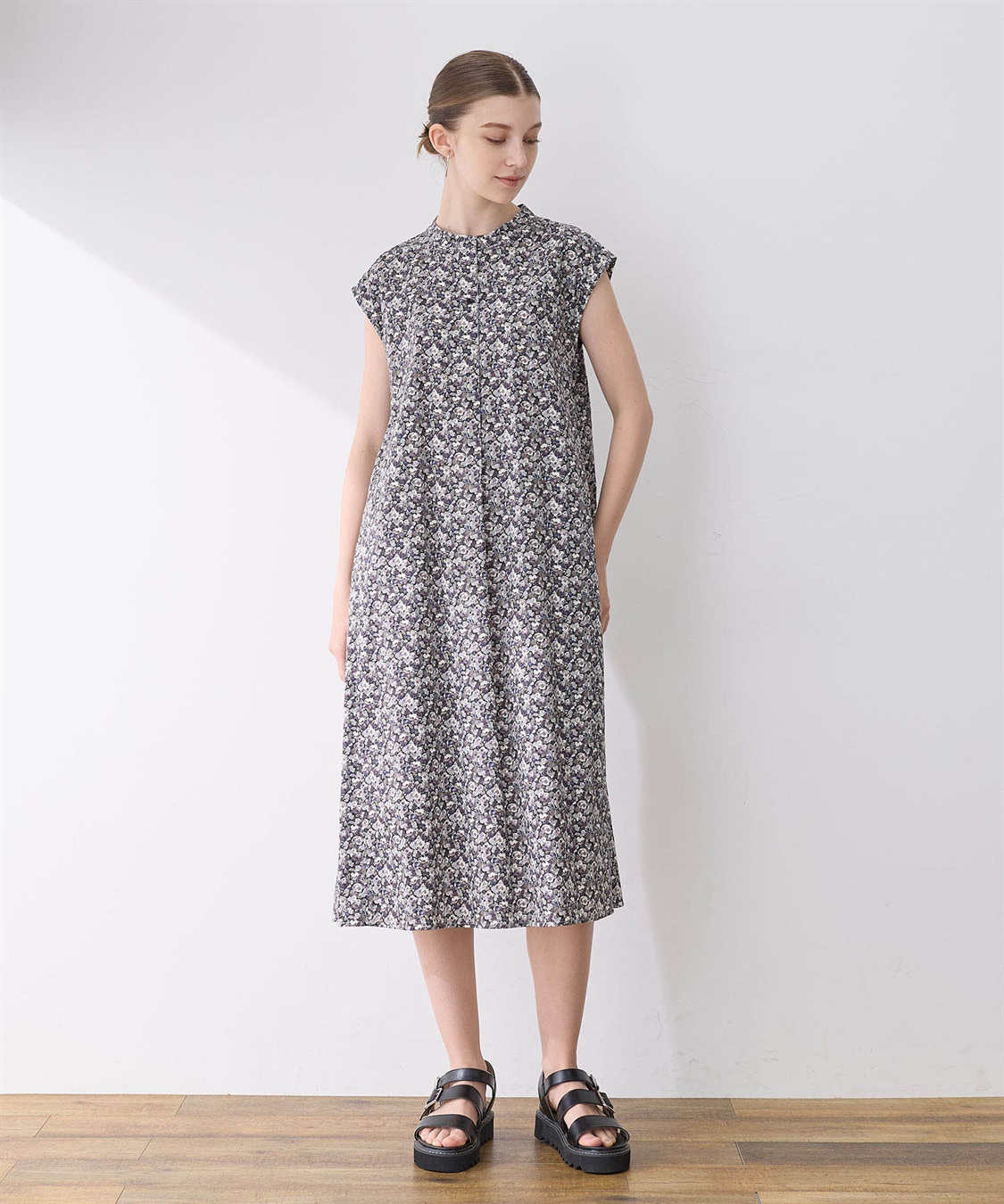 LE SOUK HOLIDAY リバティプリントワンピース_sub_6