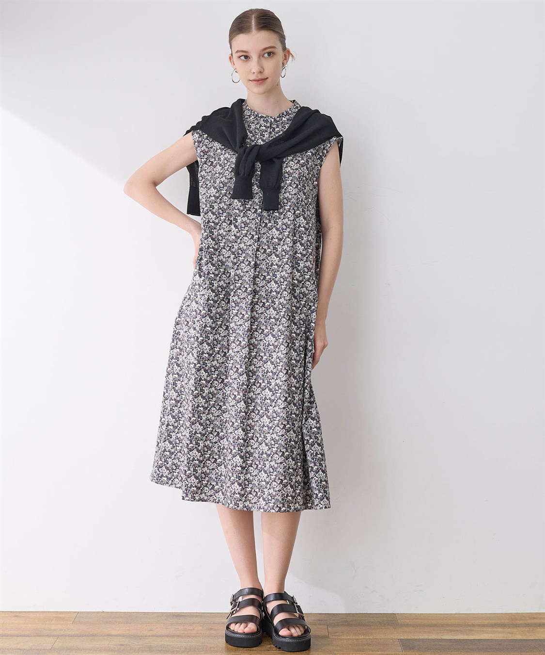 LE SOUK HOLIDAY リバティプリントワンピース_sub_15