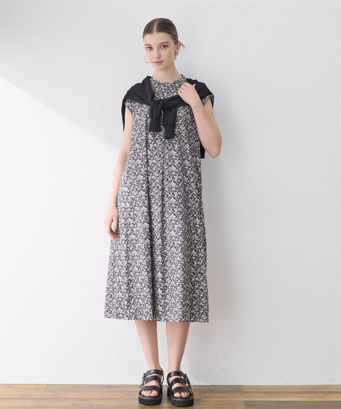 LE SOUK HOLIDAY リバティプリントワンピース_sub_16