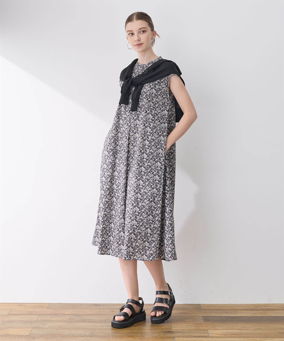 LE SOUK HOLIDAY リバティプリントワンピース_sub_17