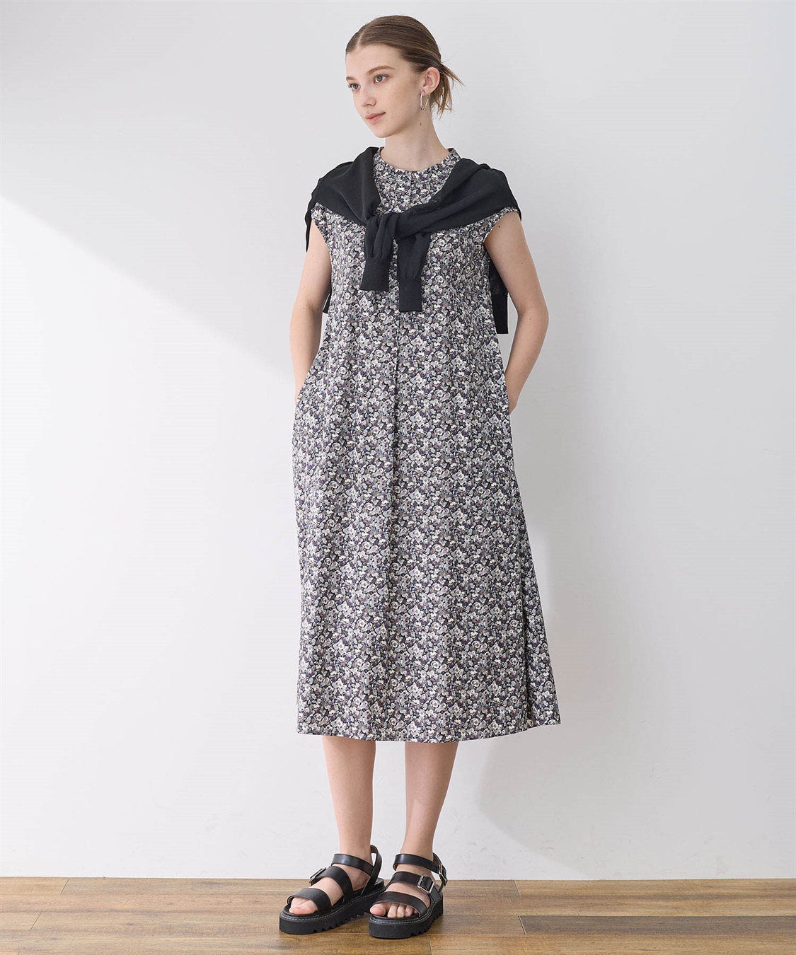 LE SOUK HOLIDAY リバティプリントワンピース_sub_19