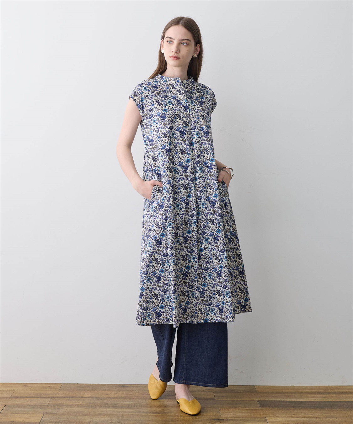 LE SOUK HOLIDAY リバティプリントワンピース_sub_21