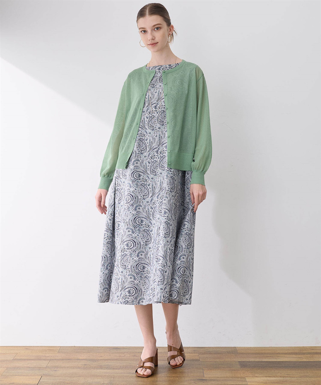 まるこ　LE SOUK ホリデーワンピース LIBERTY リバティプリントワンピース LE SOUK HOLIDAY｜クロスプラス公式
