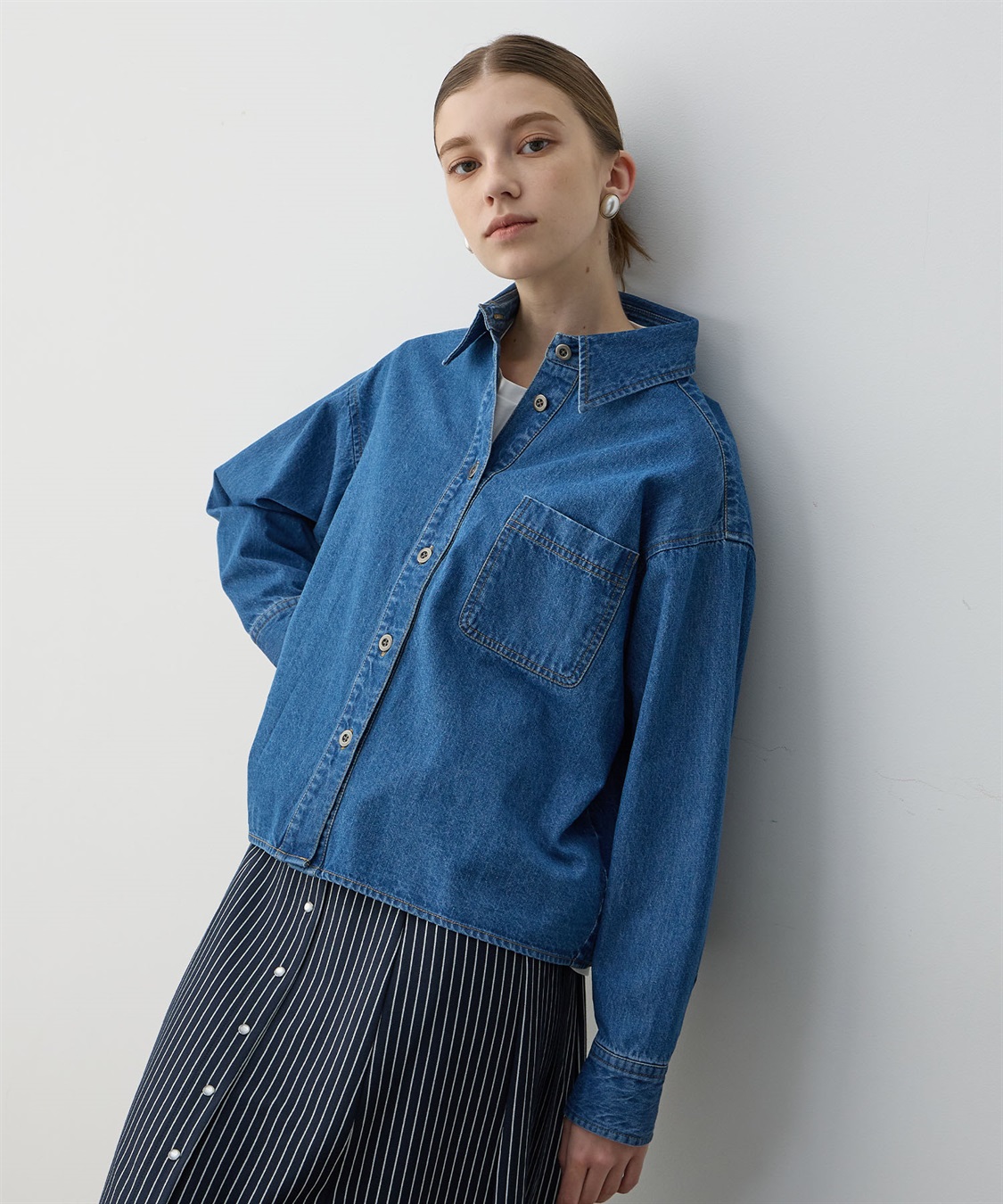 LE SOUK HOLIDAY デニムシャツ_sub_3