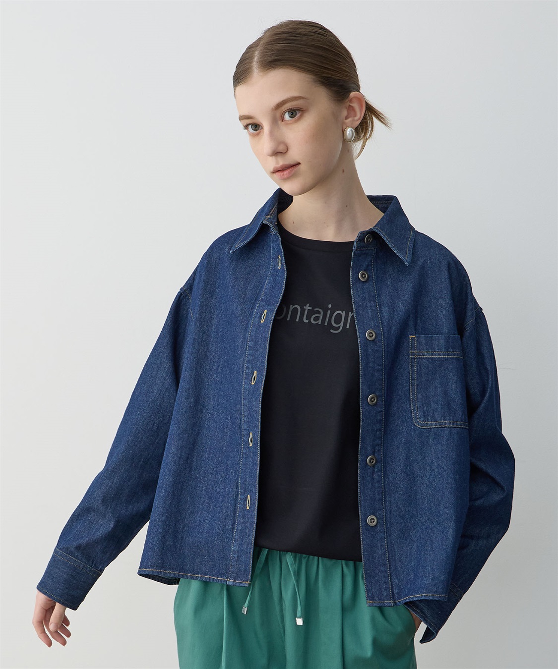 LE SOUK HOLIDAY デニムシャツ_sub_8