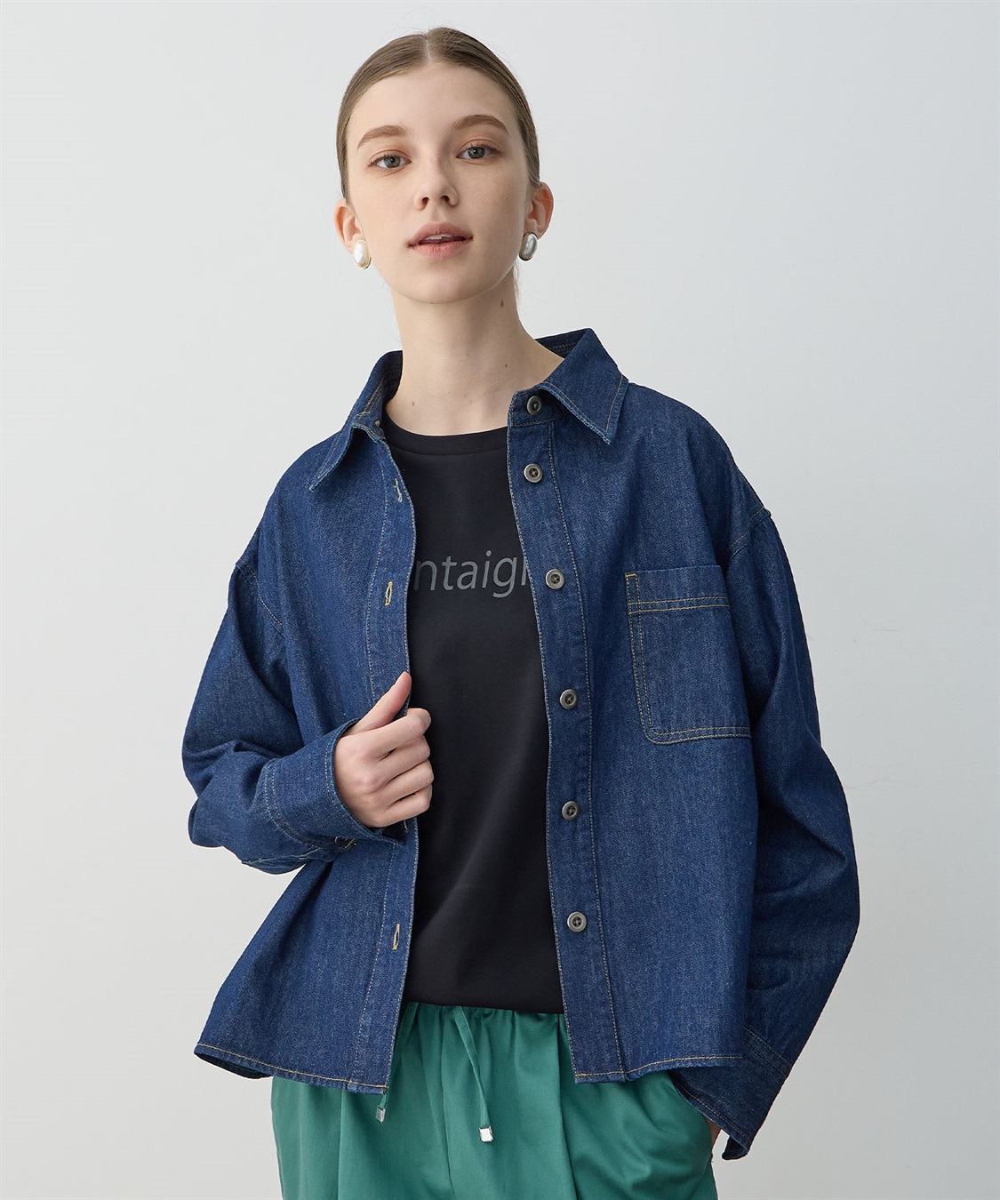 LE SOUK HOLIDAY デニムシャツ_sub_9