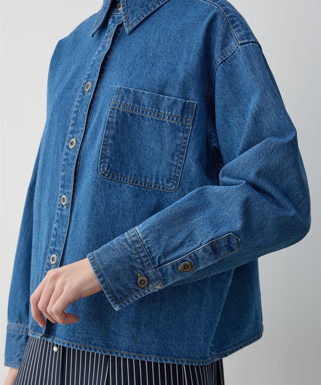 LE SOUK HOLIDAY デニムシャツ_sub_14