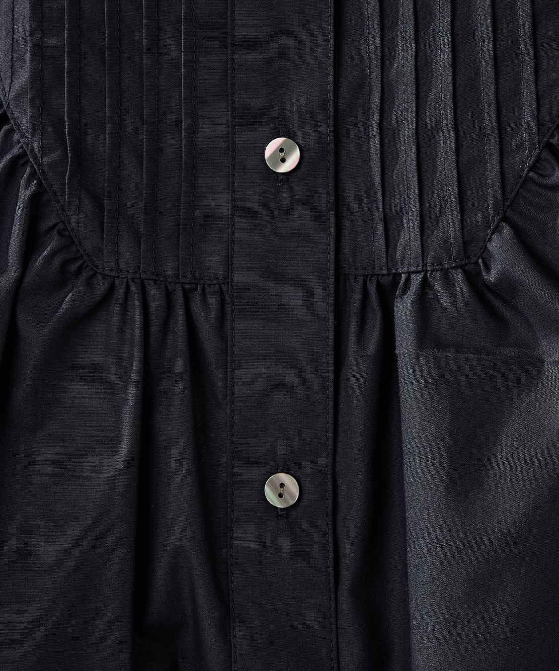 LE SOUK HOLIDAY スタンドネック ピンタックブラウス_sub_19