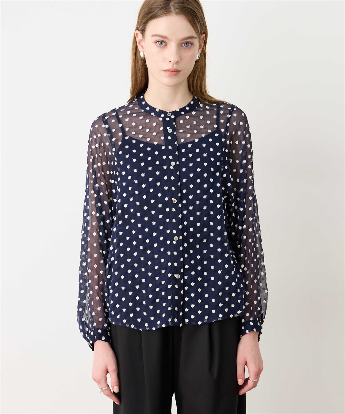 アトリエggお花柄ブラウス23 アトリエggお花柄ブラウス23 アトリエgg 花柄ブラウス アトリエggお花