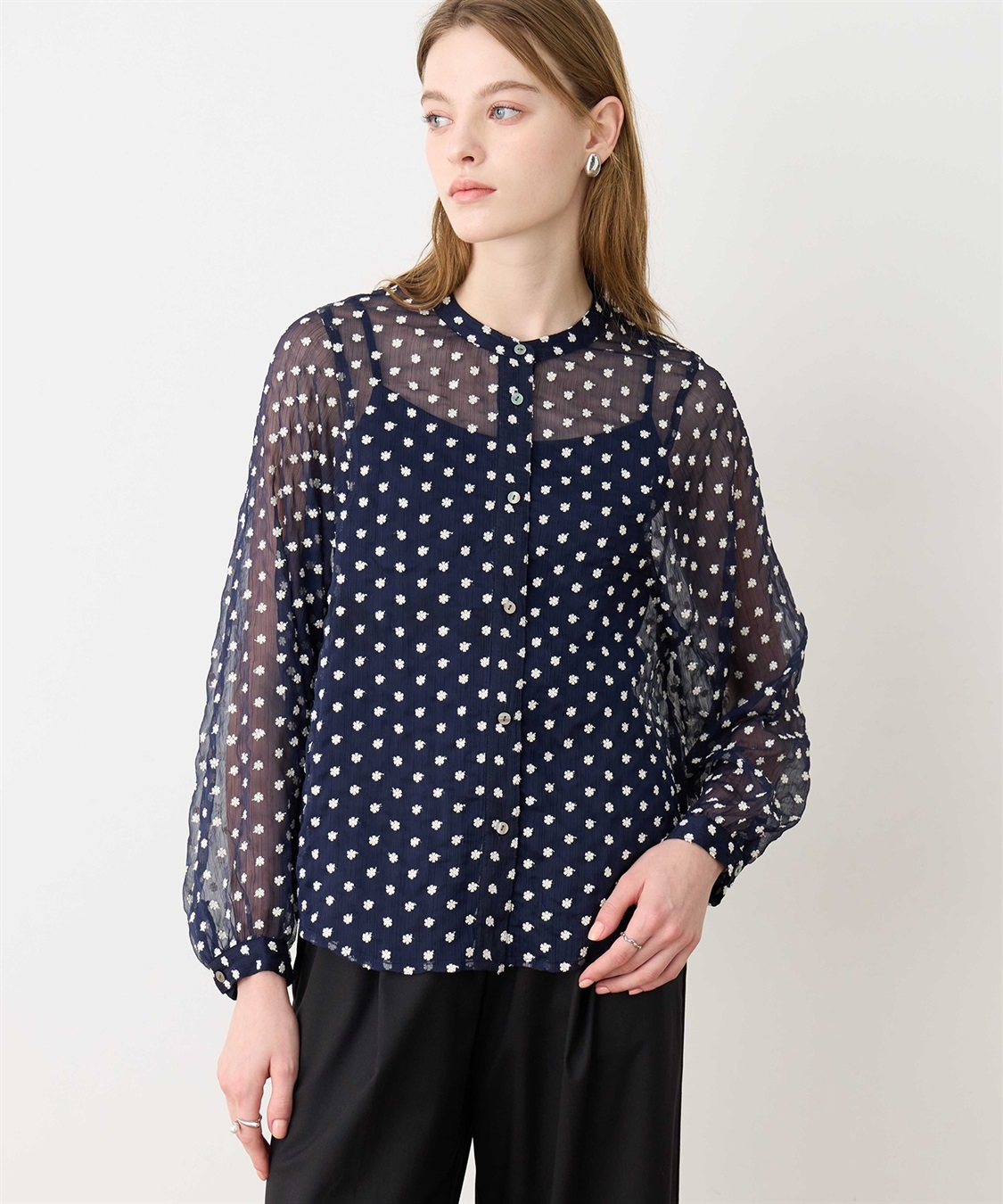 LE SOUK HOLIDAY 花柄刺繍ブラウス_sub_4