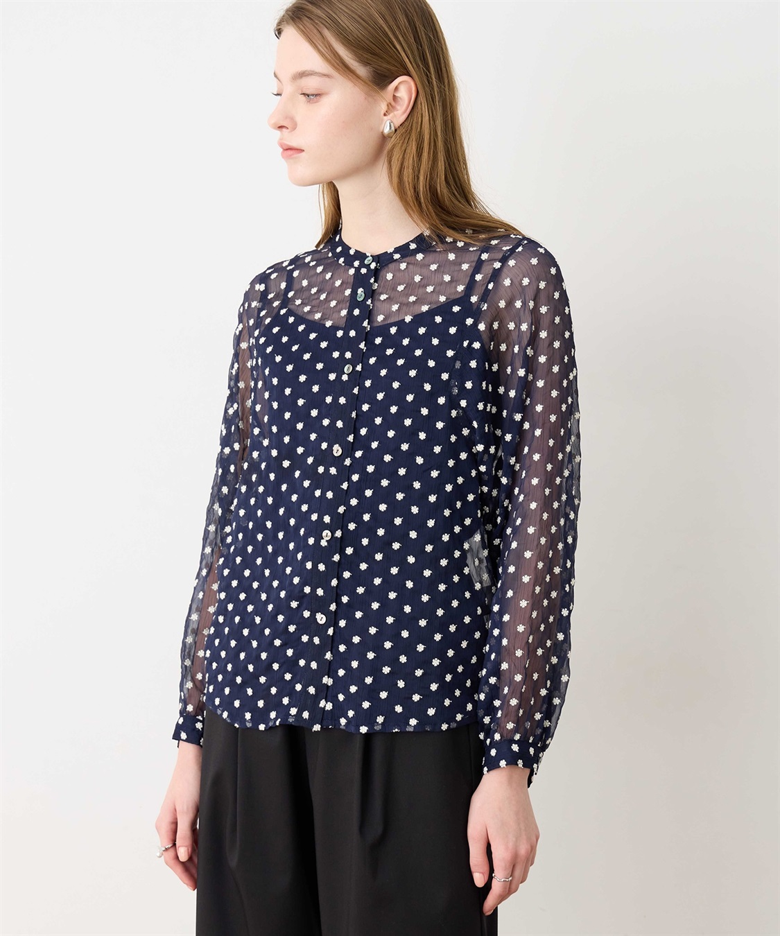 LE SOUK HOLIDAY 花柄刺繍ブラウス_sub_5