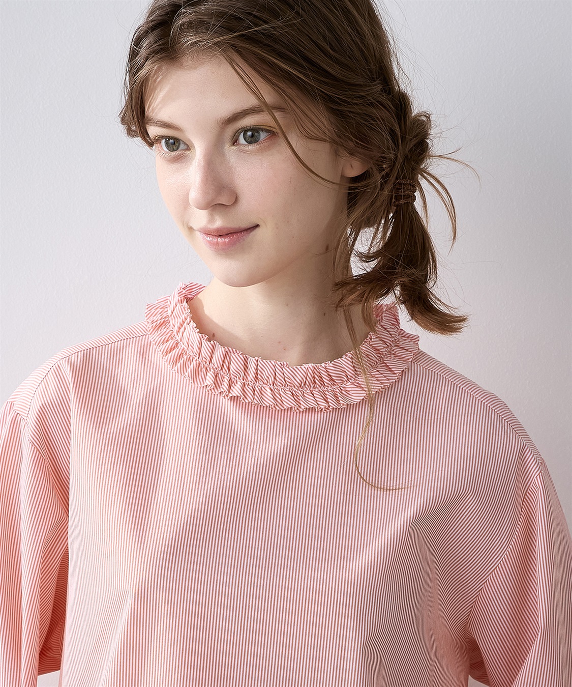 LE SOUK HOLIDAY 襟フリルブラウス_sub_6