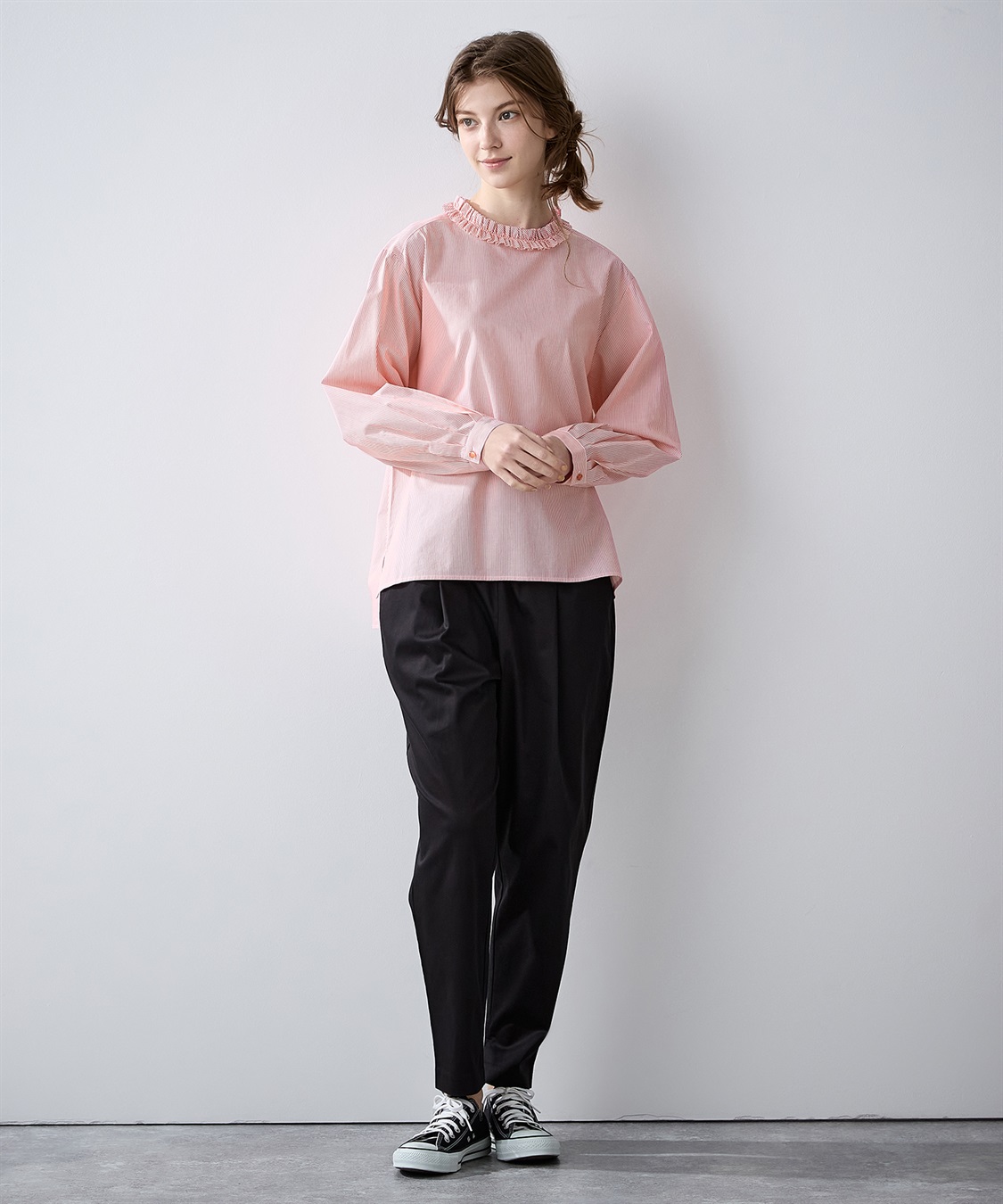 LE SOUK HOLIDAY 襟フリルブラウス_sub_11