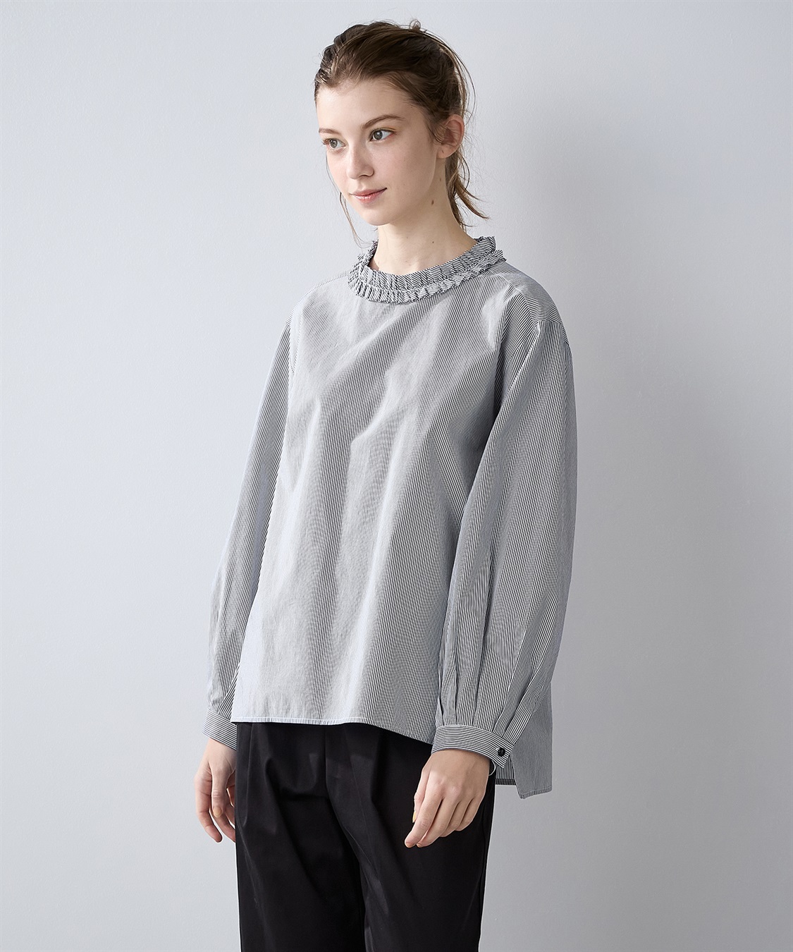 LE SOUK HOLIDAY 襟フリルブラウス_sub_13